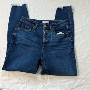 Loft curvy high waist skinny Jean - 4